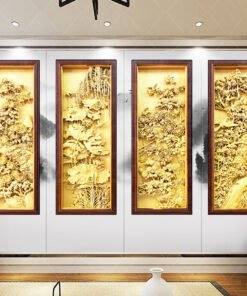 Tranh gỗ treo phòng khách tranh tặng tân gia - TQ28 (1)