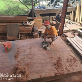 Sập gỗ nguyên khối cao cấp giá xưởng