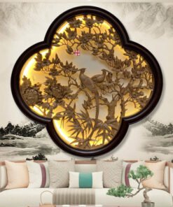 Tranh gỗ cao cấp Tranh gỗ MP4 - TQ04 (1)