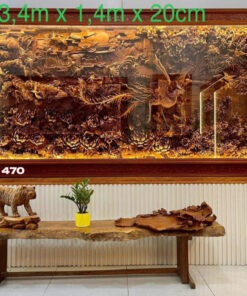 Tranh gỗ treo phong khách kích thước khũng - TG40