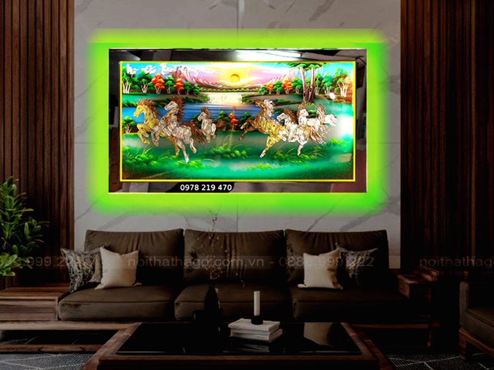 Mua tranh tặng khai trương văn phòng mã đáo 03