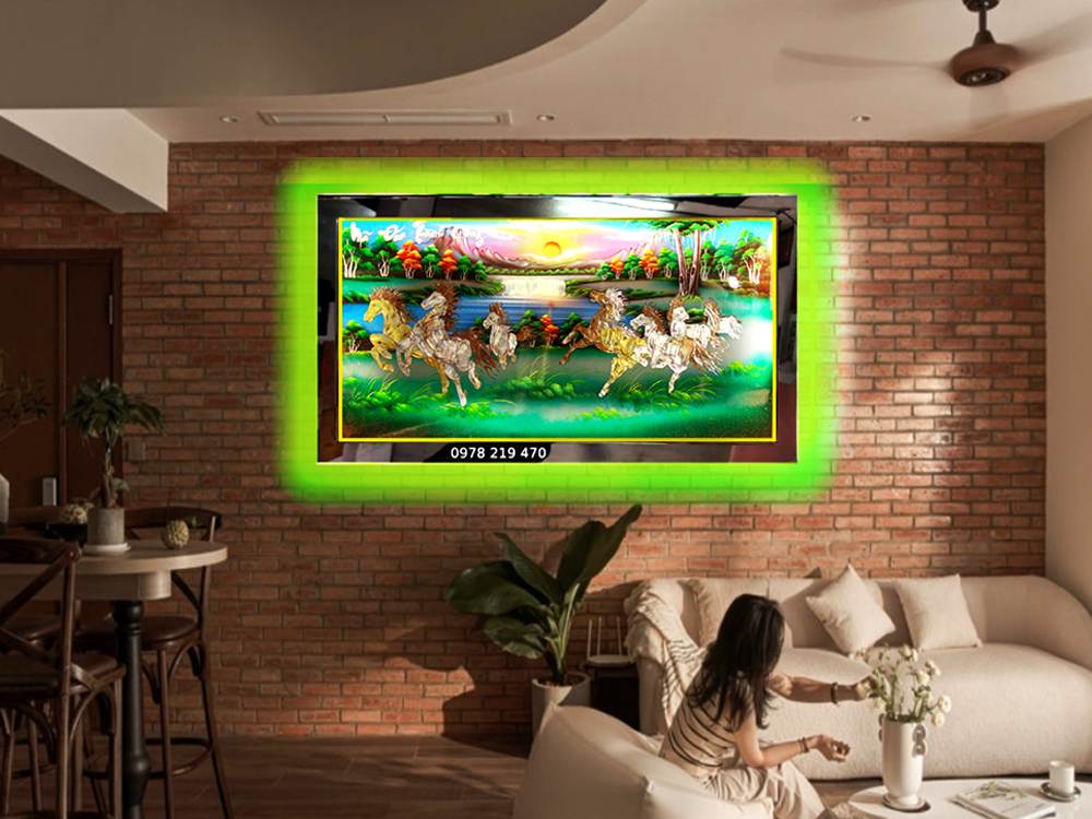 Mua tranh tặng khai trương văn phòng mã đáo 03