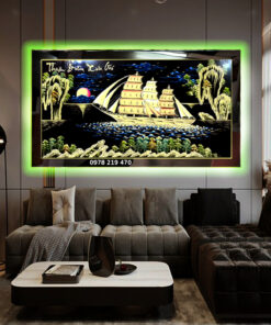 TPHCM tranh tặng tân gia khai trương tranh thuận buồm 03