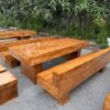 Bộ bàn ghế phòng khách k3 tựa 5 món hương xám đóng hộp - SF14 (4)